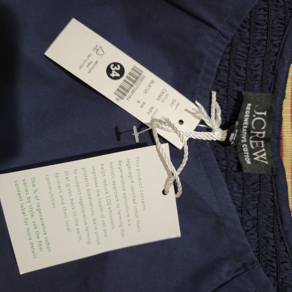 J. Crew Fitted Puff Sleeve Top | CA593 | NWT - Picture 7 of 9